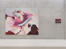 Installationsansicht „Melanie Loureiro. Die Verbundenheit der Kreaturen“ KIT – Kunst im Tunnel, 2025 | Foto: Ivo Faber