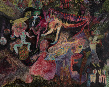 Ursula Schultze-Bluhm, Lido, 1963, Stiftung Sammlung Kemp, Kunstpalast Düsseldorf, | Foto: Kunstpalast-LVR-ZMB-Annette Hiller