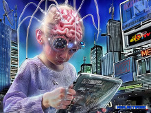 Foto: Jon Rafman, Main Stream Media. Poster, 2025 © the artist. Courtesy the artist and Sprüth Magers