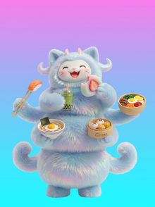 Foto: Morphoria (2014, Düsseldorf), Ultra Fluffy AI Cat, (Maru), 2026