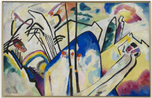 Foto: Wassily Kandinsky, Komposition IV, 1911, Öltempera auf Leinwand, 159,5 x 250,5 cm, Kunstsammlung Nordrhein-Westfalen, Düsseldorf, Foto: Achim Kukulies